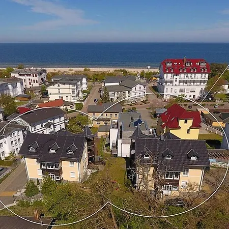 شقة Ahlbecker Hoehe App Sandburg هيرينجسدورف